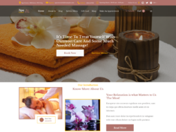 Free Spa WordPress Theme