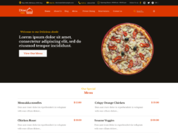 Free Restaurant WordPress Theme